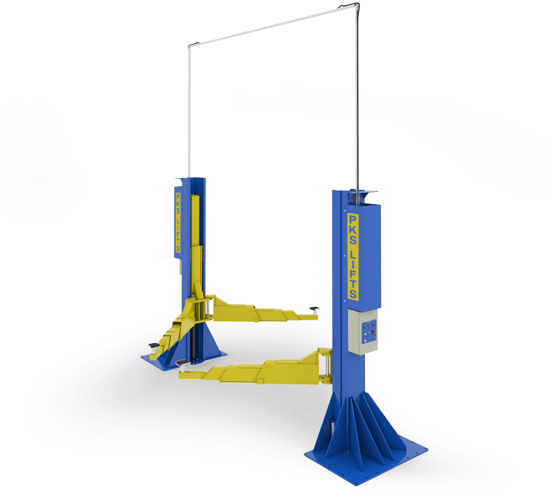 Heavy Duty 2-Post Lifts, Electronically Equalized