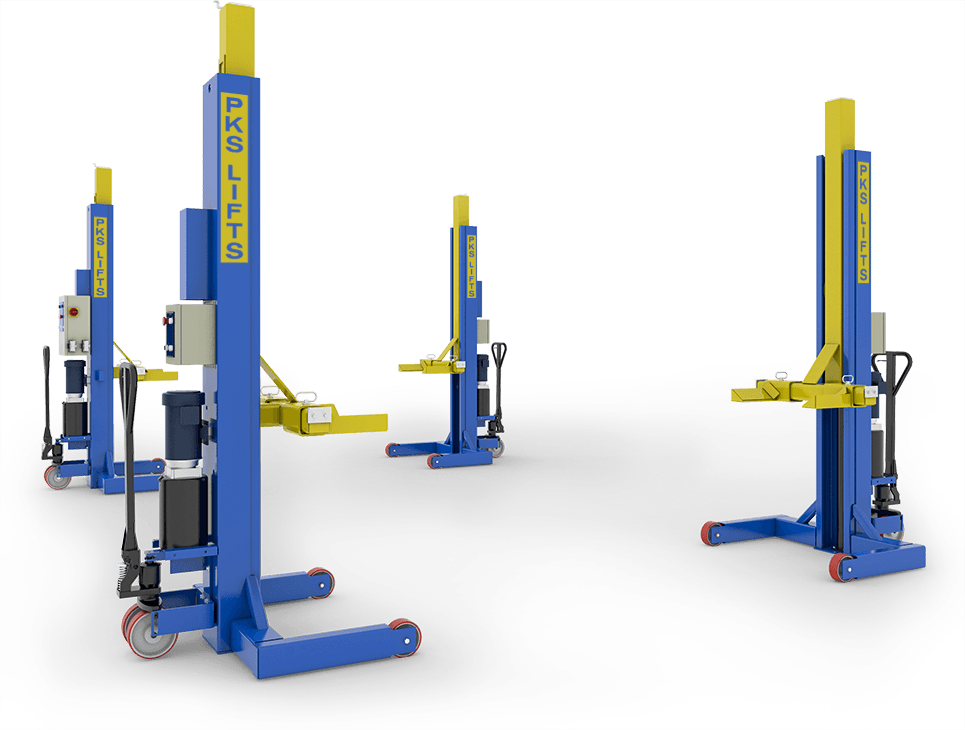 Mobile Lifts with PLC Controls